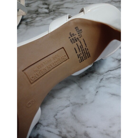 Christian Siriano White Heels Size 9 - Picture 9 of 11